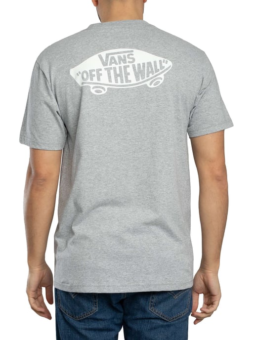 Vans Doppeltes Standard-T-Shirt Mit Rückenlogo, Grau - Image 3