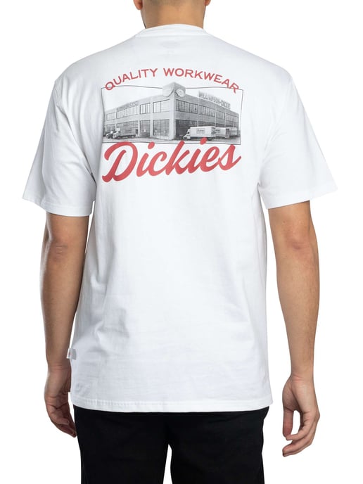 Dickies Wellsville Rückengrafik-T-Shirt, Weiß - Image 3