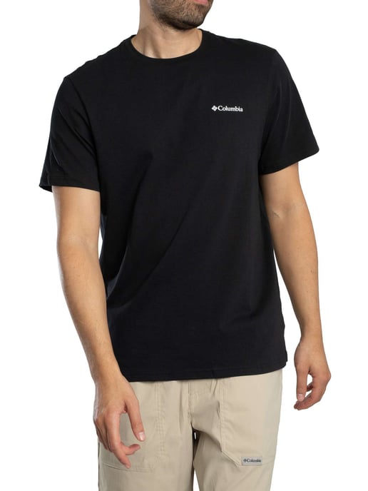 Columbia Outdoor-T-Shirt Mit Rückengrafik, Schwarz - Image 2