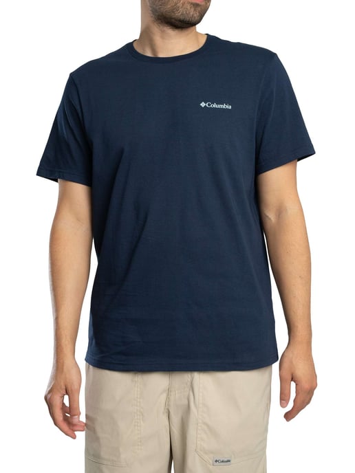 Columbia CSC Logo Rücken-T-Shirt, Blau - Image 1