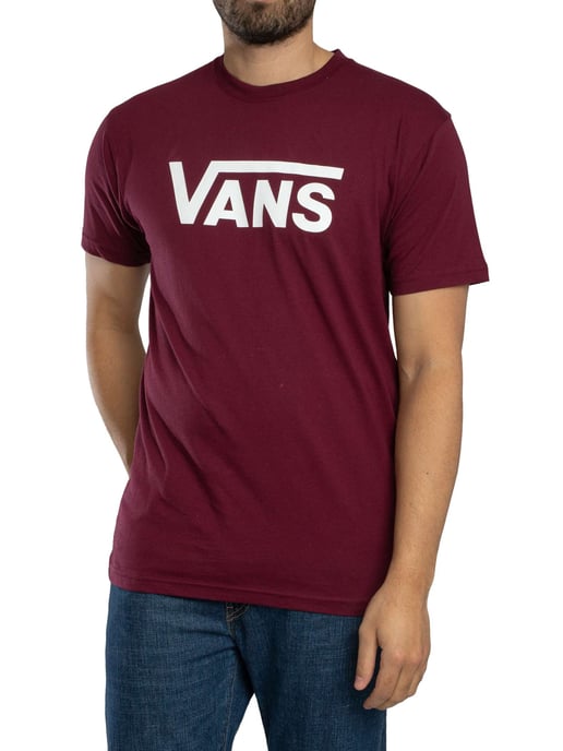 Vans Klassisches Logo T-Shirt, Rot - Image 2