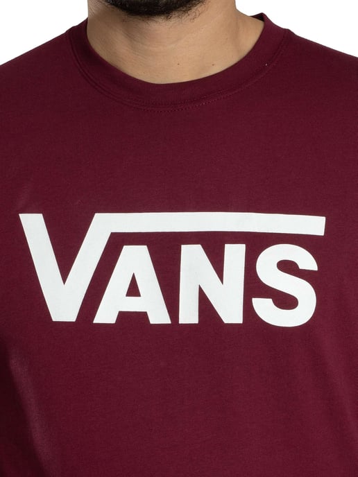 Vans Klassisches Logo T-Shirt, Rot - Image 4