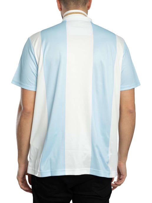 Weekend Offender Moulay Fußball-T-Shirt, Blau - Image 3