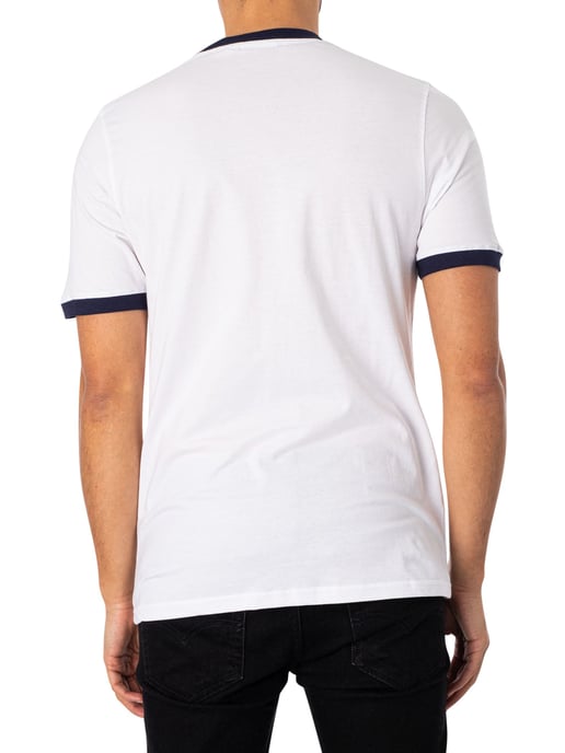 Fila Marconi Ringer T-Shirt, Weiß - Image 3