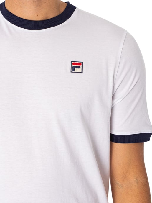 Fila Marconi Ringer T-Shirt, Weiß - Image 4