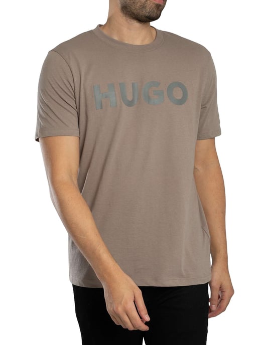 HUGO Dulivio Grafik-T-Shirt, Braun - Image 2