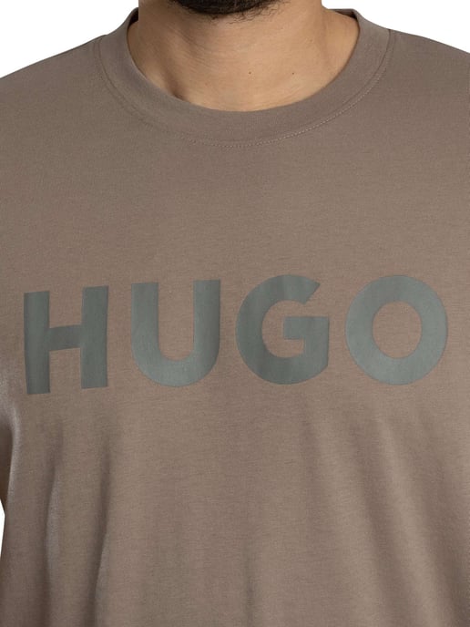 HUGO Dulivio Grafik-T-Shirt, Braun - Image 4