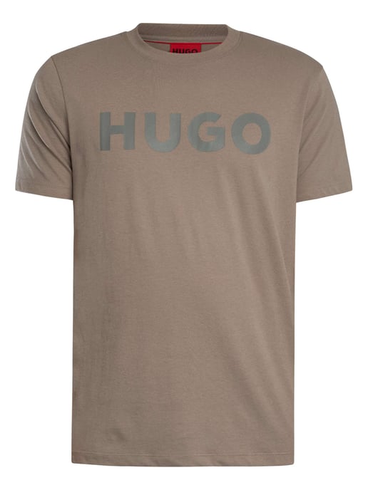 HUGO Dulivio Grafik-T-Shirt, Braun - Image 5