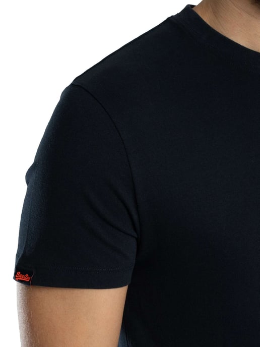 Superdry Essential Kontrast EMB T-Shirt, Blau - Image 5
