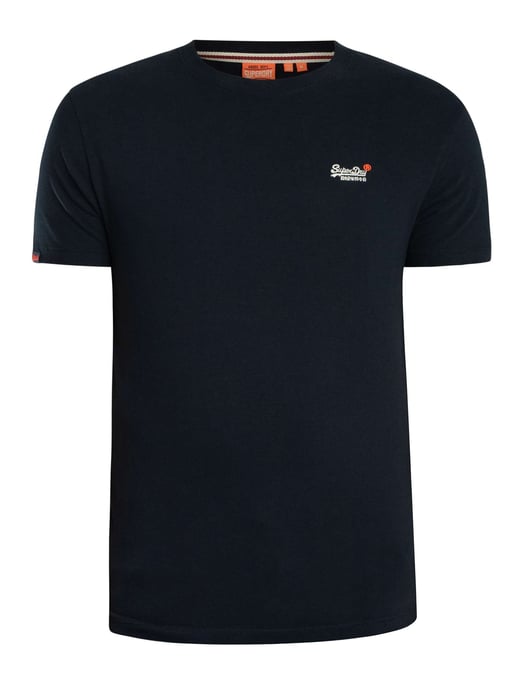 Superdry Essential Kontrast EMB T-Shirt, Blau - Image 6