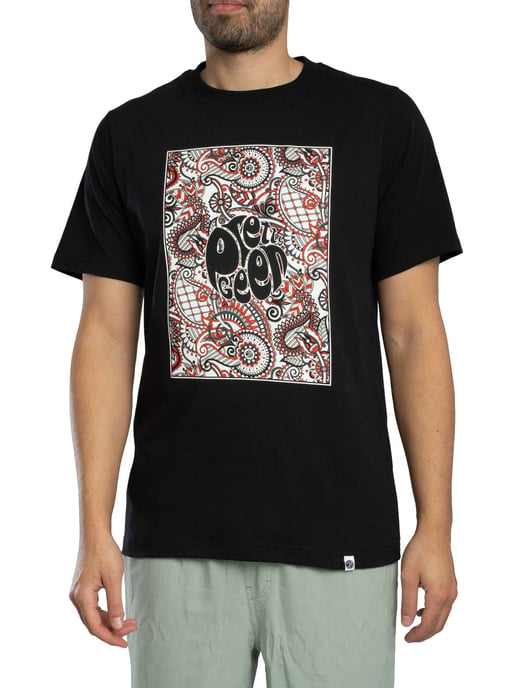 Pretty Green Resonance Box Logo T-Shirt, Schwarz - Image 2