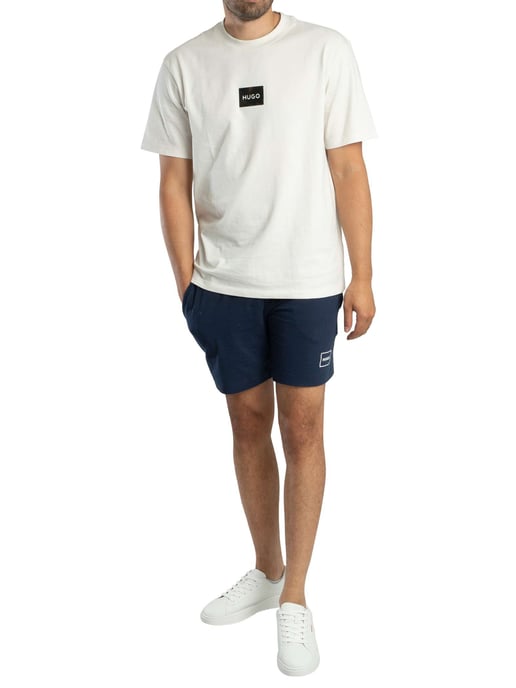 HUGO Dumeon Logo T-Shirt, Beige - Image 5