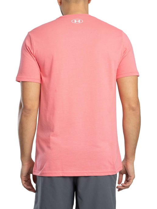 Under Armour Locker Sitzendes T-Shirt Mit Logo Auf Der Linken Brust, Rosa - Image 3