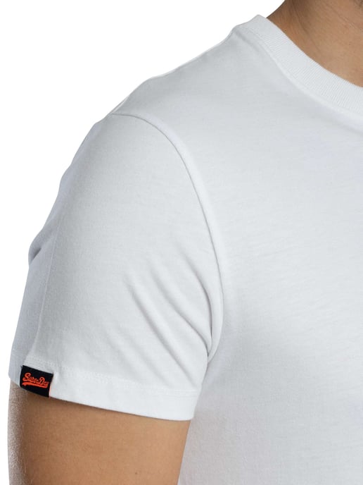 Superdry Essential Kontrast EMB T-Shirt, Weiß - Image 5