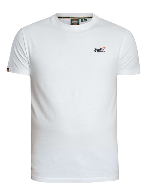 Superdry Essential Kontrast EMB T-Shirt, Weiß - Image 6