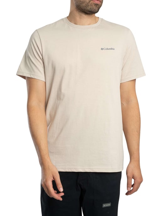 Columbia CSC Outdoor Rückengrafik-T-Shirt, Beige - Image 1