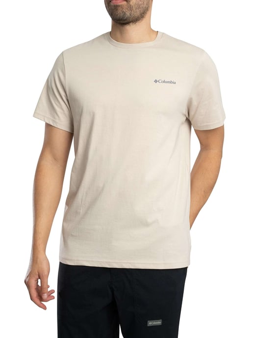 Columbia CSC Outdoor Rückengrafik-T-Shirt, Beige - Image 2
