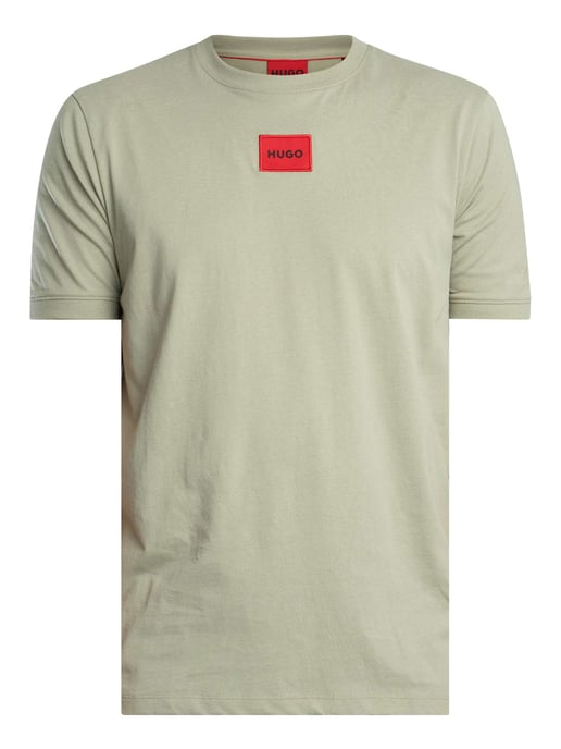 HUGO Diragolino 212 Logo T-Shirt, Grün - Image 5