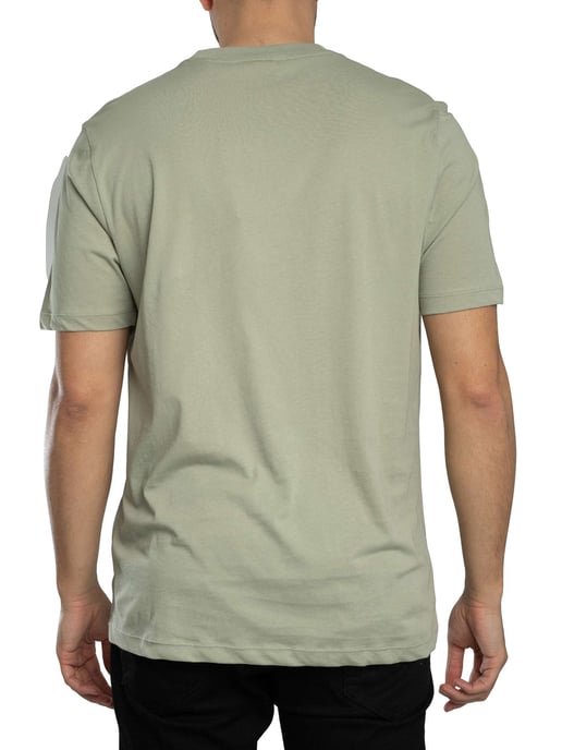 HUGO Dero222 Logo T-Shirt, Grün - Image 3