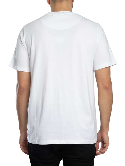 Weekend Offender T-Shirt Mit Dezentem Aufdruck, Weiß - Image 3