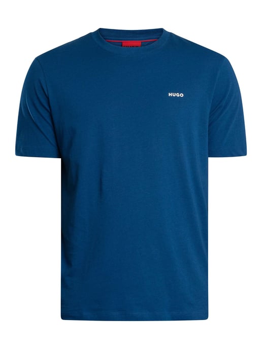 HUGO Dero222 Logo T-Shirt, Blau - Image 5