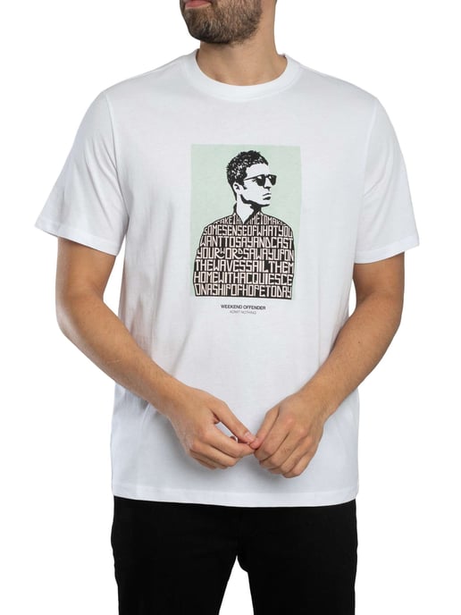 Weekend Offender Camden Grafik-T-Shirt, Weiß - Image 2
