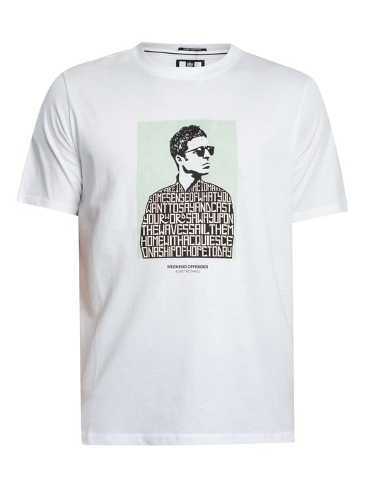 Weekend Offender Camden Grafik-T-Shirt, Weiß - Image 5