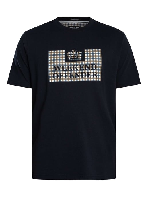 Weekend Offender Shevchenko-Grafik-T-Shirt, Blau - Image 5