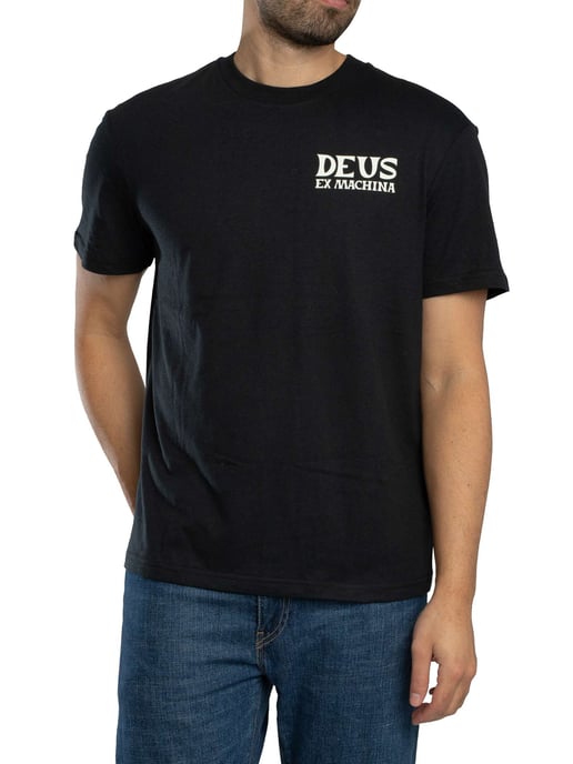 Deus Ex Machina Chinook Rückengrafik-T-Shirt, Schwarz - Image 2