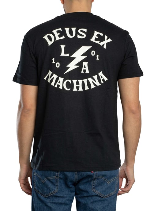 Deus Ex Machina Chinook Rückengrafik-T-Shirt, Schwarz - Image 3