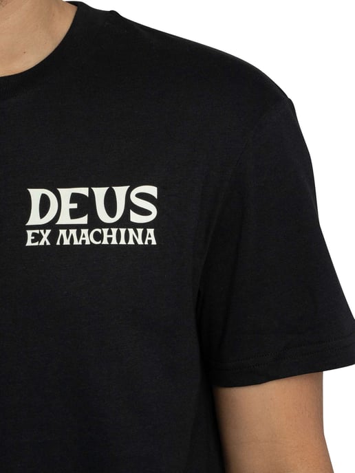 Deus Ex Machina Chinook Rückengrafik-T-Shirt, Schwarz - Image 4