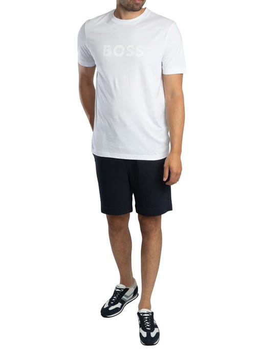 BOSS Te Logo T-Shirt, Weiß - Image 5