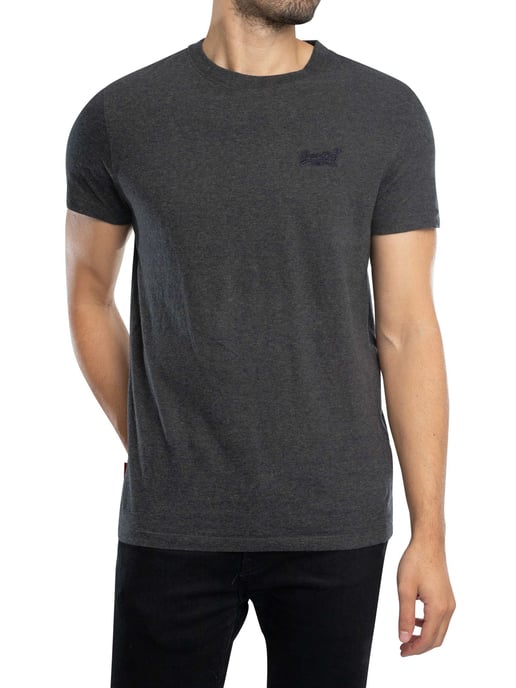 Superdry Essential Logo EMB T-Shirt, Blau - Image 1
