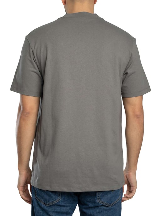 HUGO Dapolino-Logo-T-Shirt, Grau - Image 3