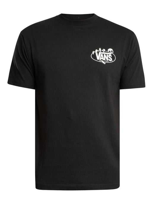 Vans T-Shirt Mit Rückengrafik, Schwarz - Image 5