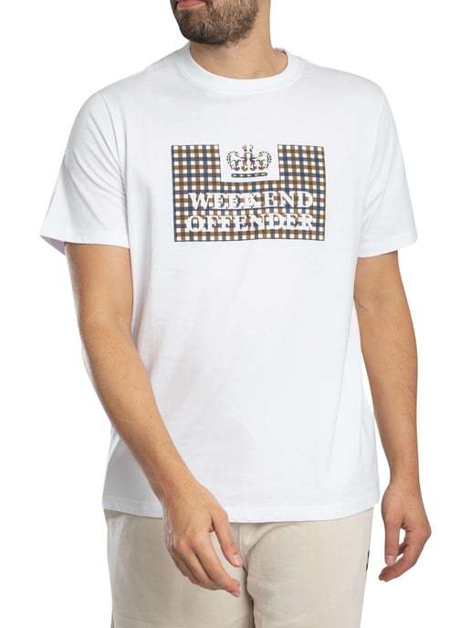 Weekend Offender Shevchenko-Grafik-T-Shirt, Weiß - Image 1