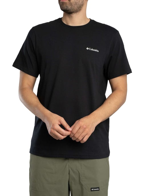 Columbia Outdoor-T-Shirt Mit Rückengrafik, Schwarz - Image 2
