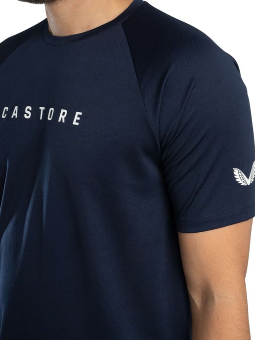 Castore Raglan T-Shirt, Blau - Image 4