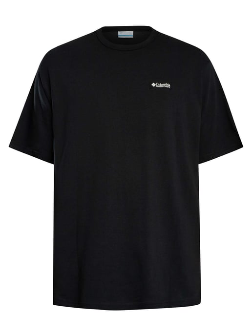 Columbia Schweres, Lässig Geschnittenes T-Shirt Mit Rückenaufdruck, Schwarz - Image 5
