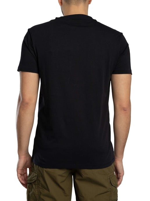 Napapijri Mahsa Grafik-T-Shirt, Schwarz - Image 3