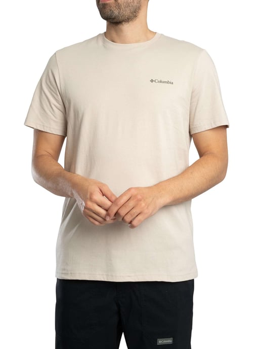 Columbia Outdoor-T-Shirt Mit Rückengrafik, Beige - Image 2