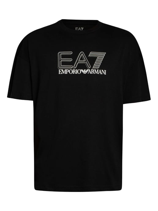 EA7 Echo Grafik-T-Shirt, Schwarz - Image 5