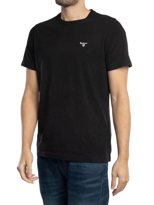 Barbour Essential Sport T-Shirt, Schwarz - Image 2