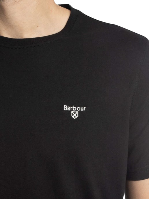 Barbour Essential Sport T-Shirt, Schwarz - Image 4