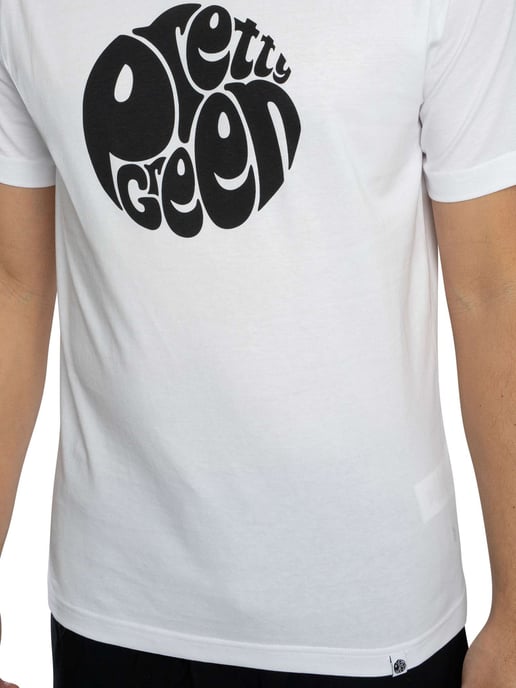 Pretty Green Gillespie T-Shirt, Weiß - Image 4