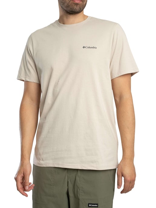Columbia T-Shirt Mit Logo Auf Der Rückseite, Beige - Image 2