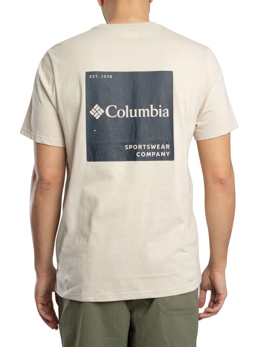 Columbia T-Shirt Mit Logo Auf Der Rückseite, Beige - Image 3