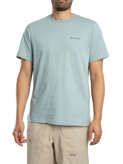 Columbia T-Shirt Mit Logo Auf Der Rückseite, Grün - Image 1