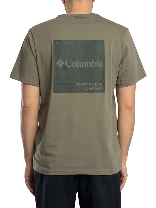 Columbia T-Shirt Mit Logo Auf Der Rückseite, Grün - Image 3