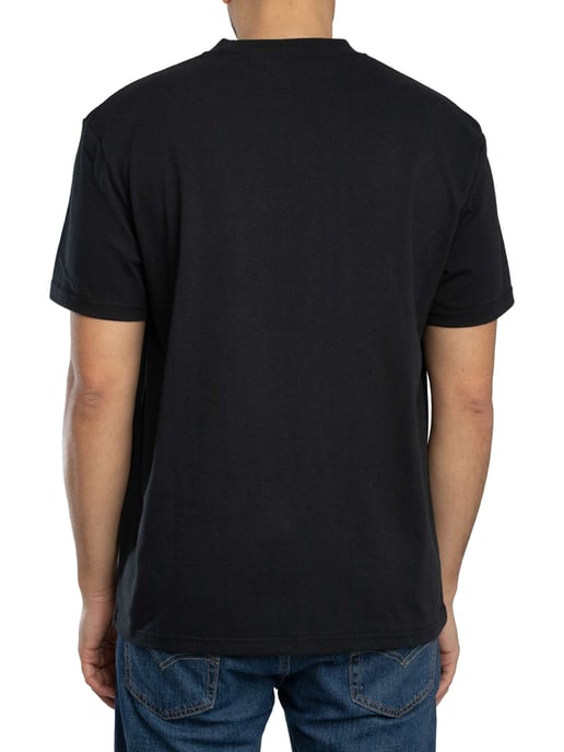 Deus Ex Machina Teile- Und Service-Taschen-T-Shirt, Schwarz - Image 3